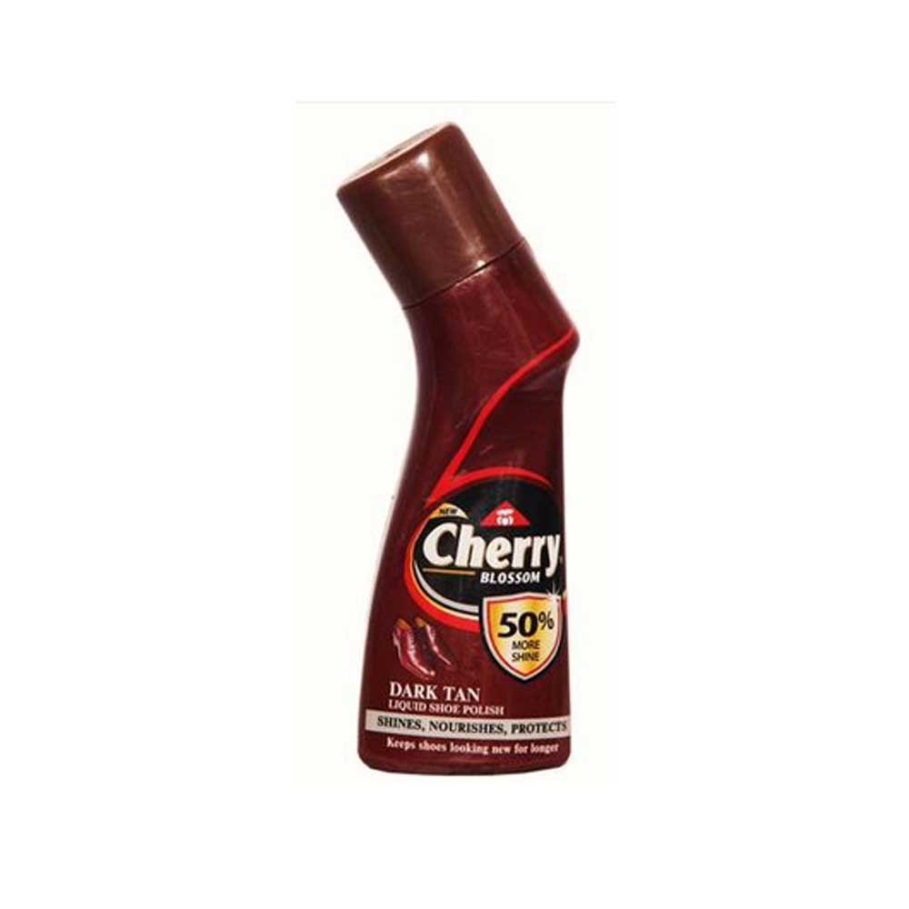 Cherry Brown Blossom Dark Tan Shoe Polish 75 ml Town Tokri