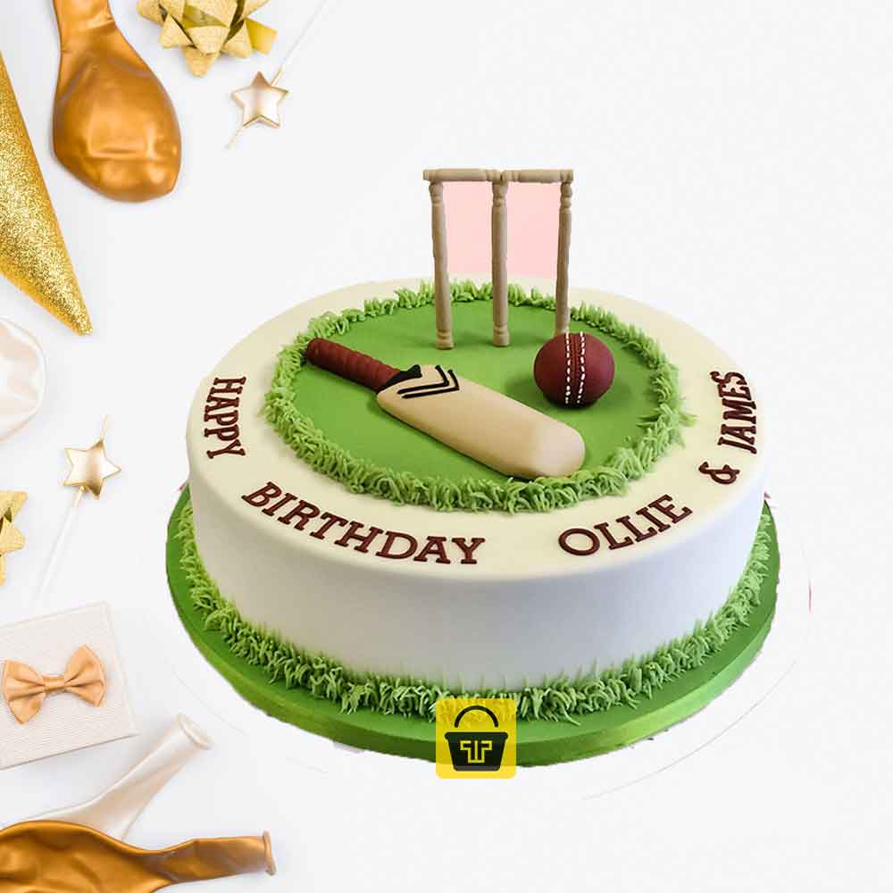 Reveal 188+ cricket cake latest