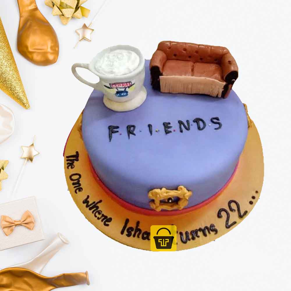 Friends Cake - Town Tokri