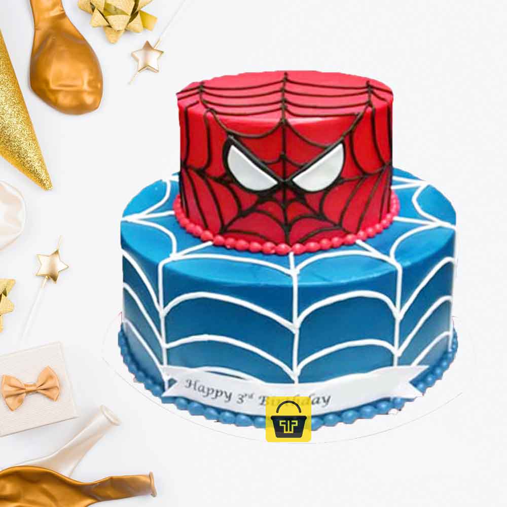 Spiderman fondant cake is one of the most popular birthday cakes in Delhi  NCR-cokhiquangminh.vn