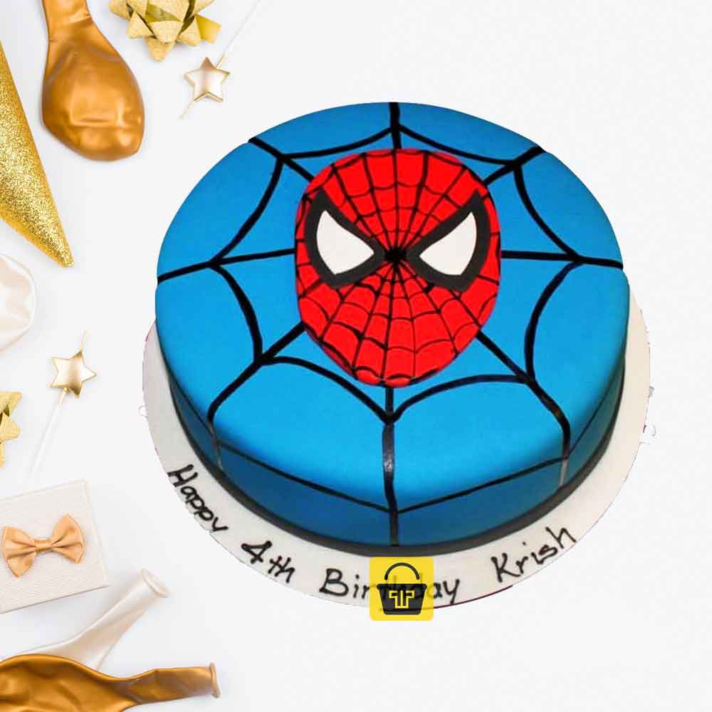 Spiderman Cake - Town Tokri
