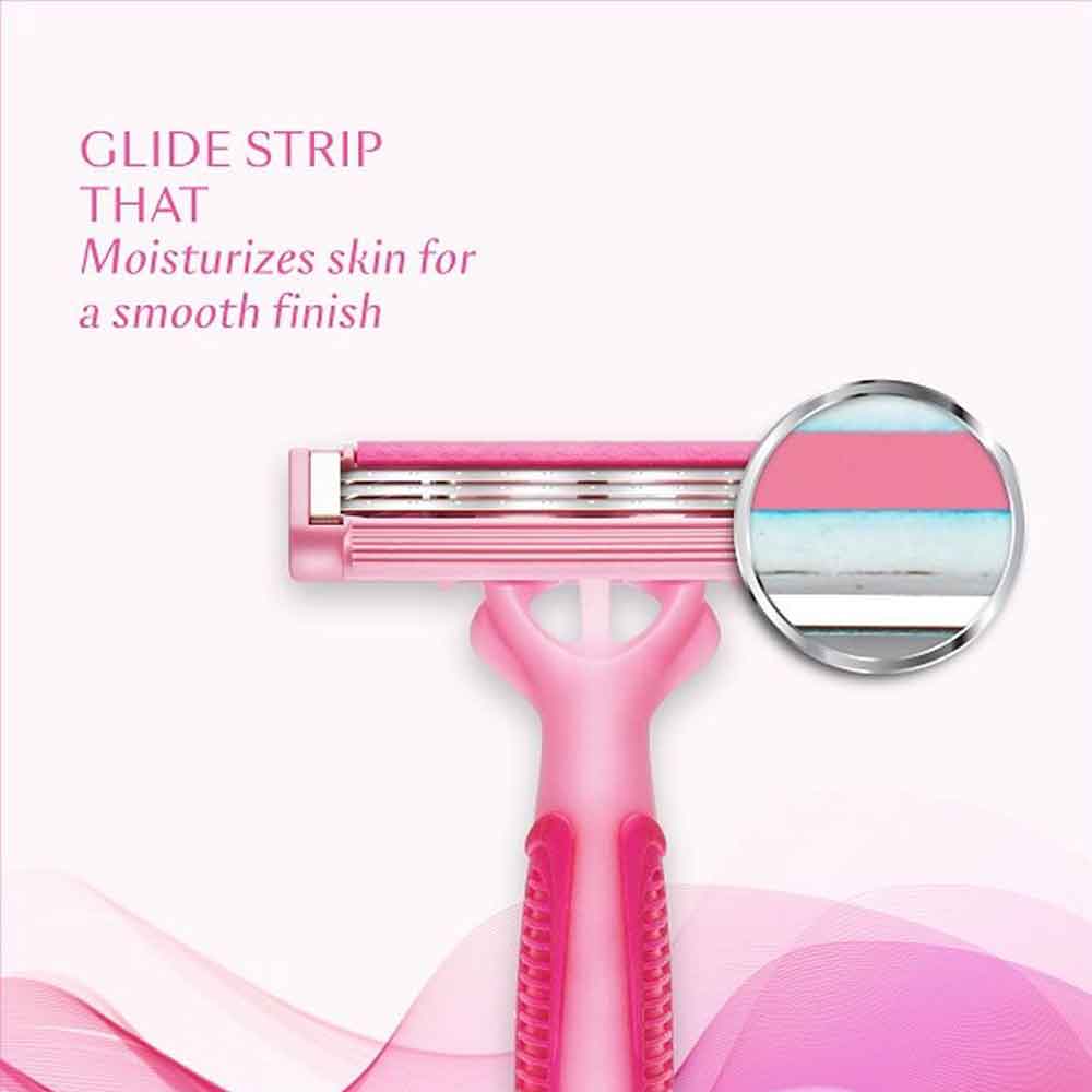 Foxyin  Buy Gillette Simply Venus Hair Removal Razor for Women 5pcs  online in India on Foxy Free shipping watch expert reviews