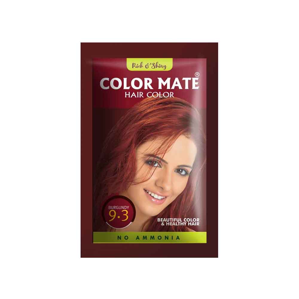 Color Mate Hair Color - Burgundy,  - Town Tokri