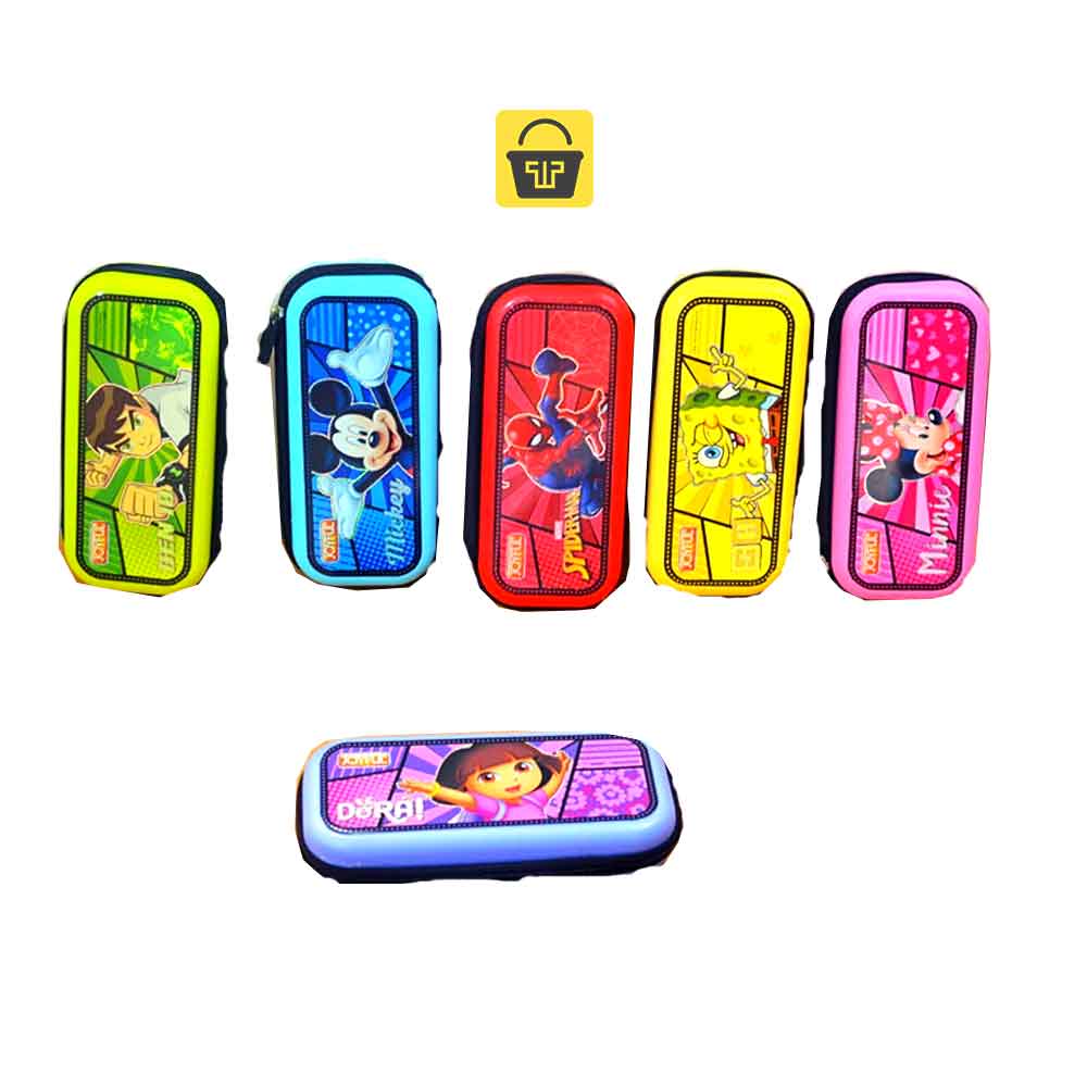 Good Friend Multi-Compartment With Buttons Pencil Box – Pencil Box Factory