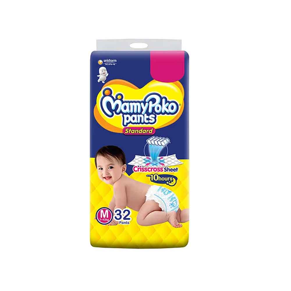 Buy MamyPoko Baby Mamy Poko Pants Standard Crisscross Pant Style Diapers,  X-Large (Pack Of 11) Online at Low Prices in India - Amazon.in