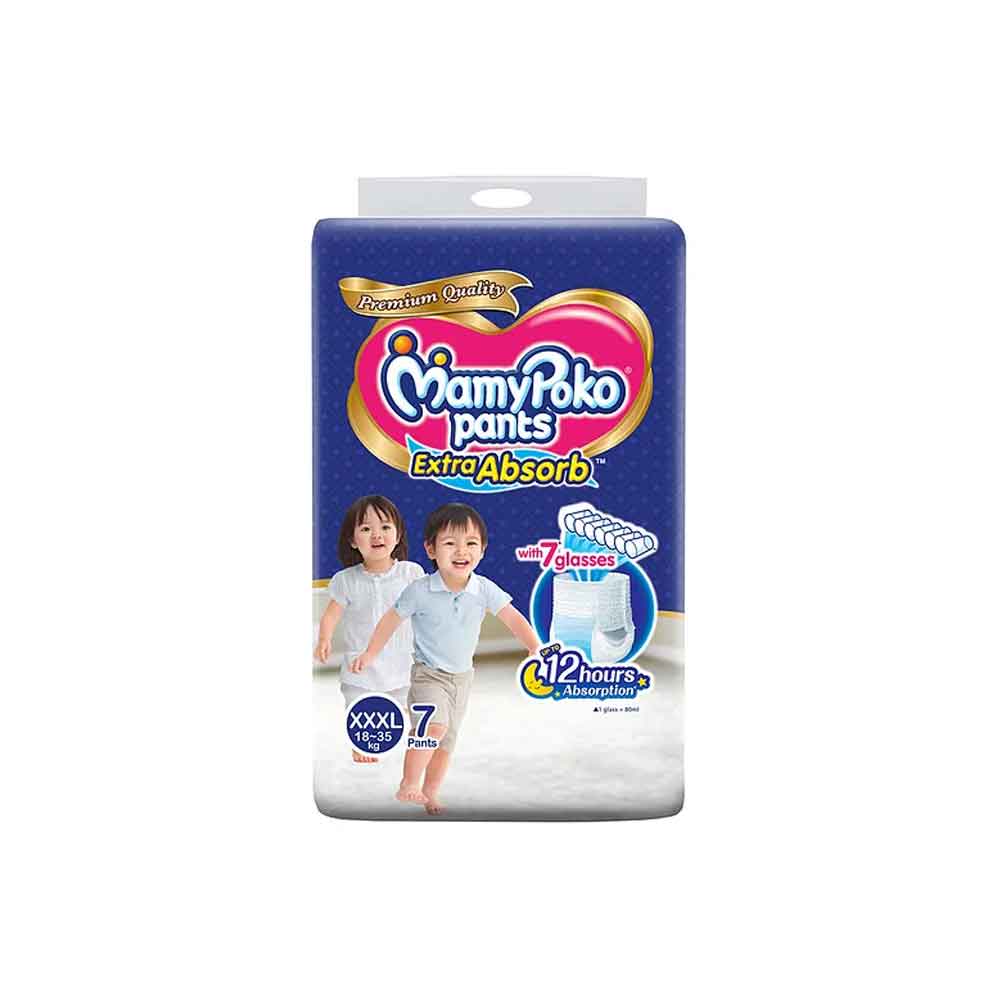 Buy MamyPoko Extra Absorb Diapers Pants M, 6 pcs Online at Best Prices |  Wellness Forever