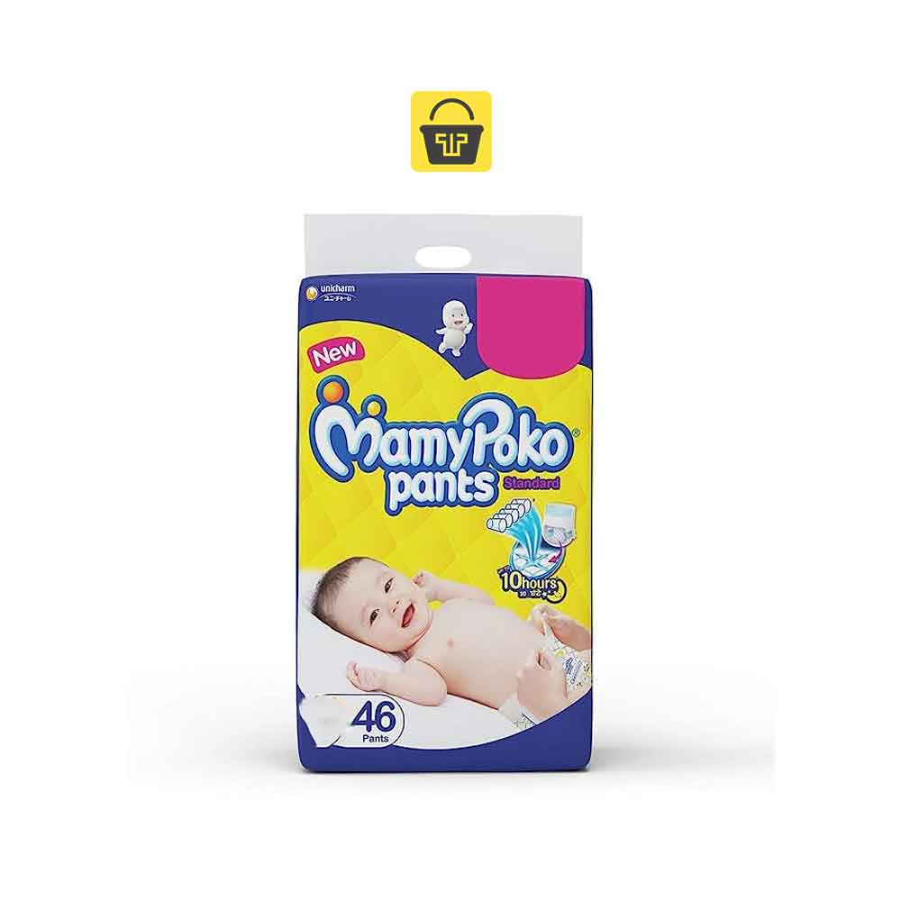 MamyPoko Pants Standard Baby Diapers, Small (S), 64 Count, 4-8kg | eBay